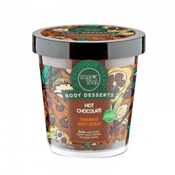 Organic Shop Organic Shop Body Desserts Warming Body Scrub - Hot Chocolate (450ml) - (Θερμαντικό Απολεπιστικό Σώματος )
