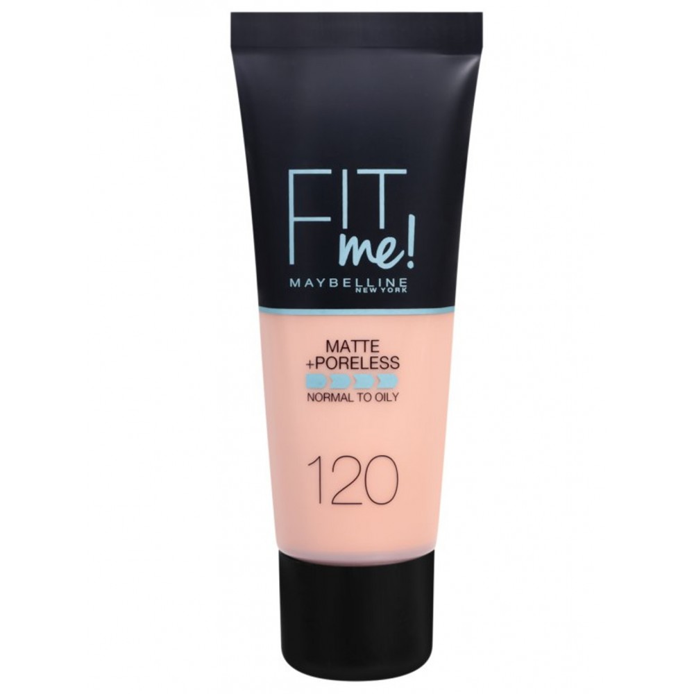 Maybelline Fit Me Matte + Poreless Foundation -120 CLASSIC IVORY (30ML)