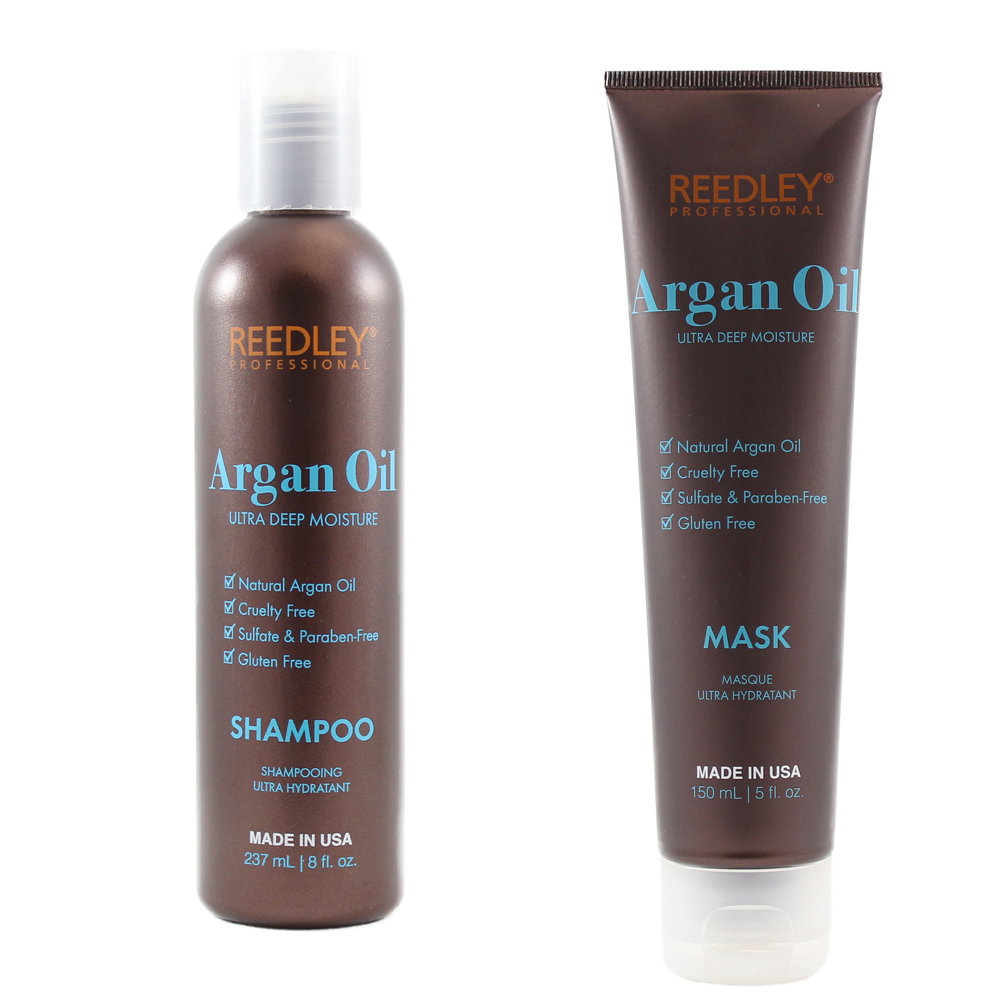 Reedley Professional  Set Argan Oil Ultra-Deep Moisture Mask 150 ml  Shampoo 237ml