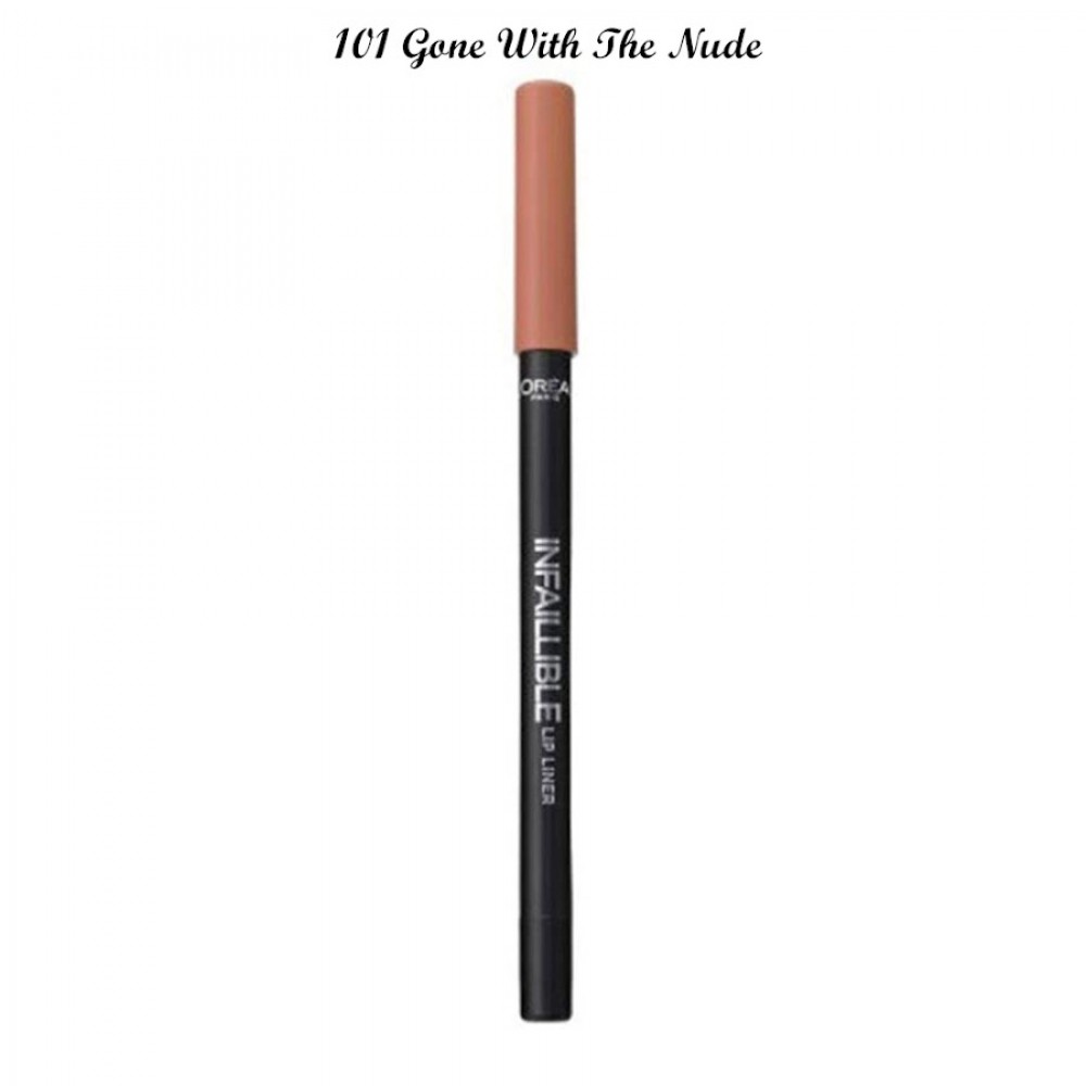 L'Oreal Paris Infaillible Lip Liner 101 Gone With The Nude 4.5gr