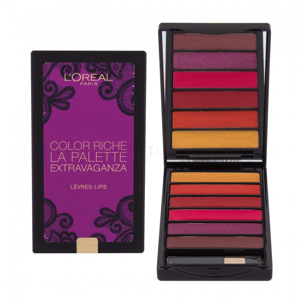 L’Oreal Lip Palette Glam by Color Extravaganza 6g