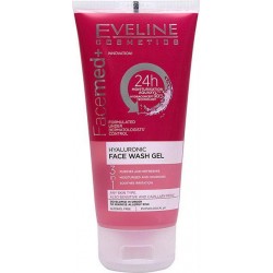 Eveline Facemed+ Hyaluronic Face Wash Gel 3in1 150ml gel καθαρισμού προσώπου