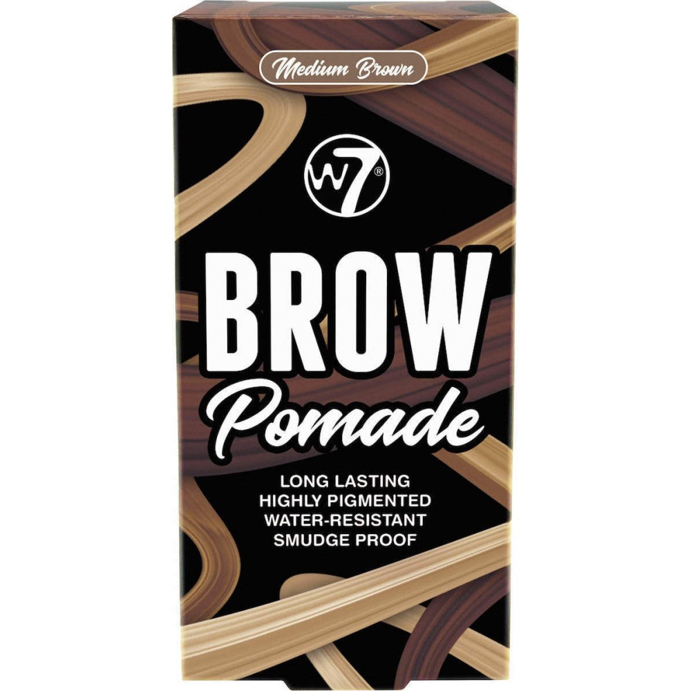 W7 Cosmetics Brow Pomade Medium Brown 4.25gr