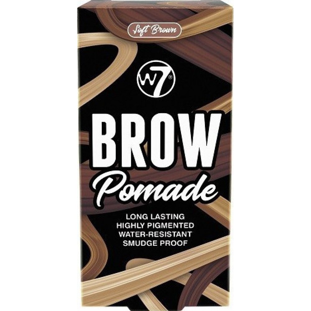 W7 Brow Pomade Soft Brown (4.25g)