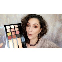 Profusion 15 Color Eye and Face Giga Palette - Rose Gold Look Παλέτα 12 σκιές ματιών, ρουζ και highlighter