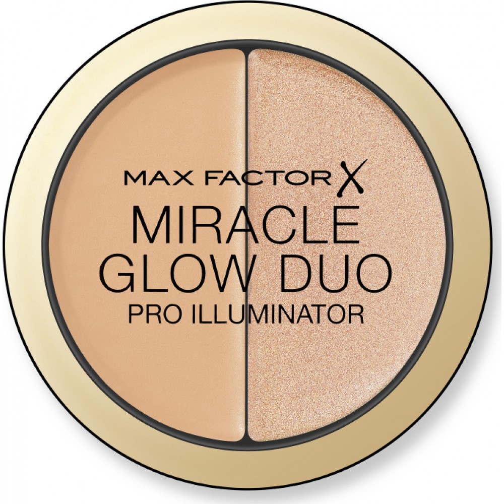Max Factor Miracle Glow Duo Pro Illuminator Highlighter 20 Medium 11 g