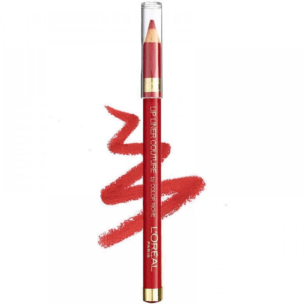 L'oreal Paris Color Riche Le Lip Liner Couture Μολύβι Χειλιών, 8.5gr -377 Perfect Red