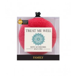 Treat Me Well Family Soft - (μαλακό υδρόφιλο σφουγγάρι) Μπλέ