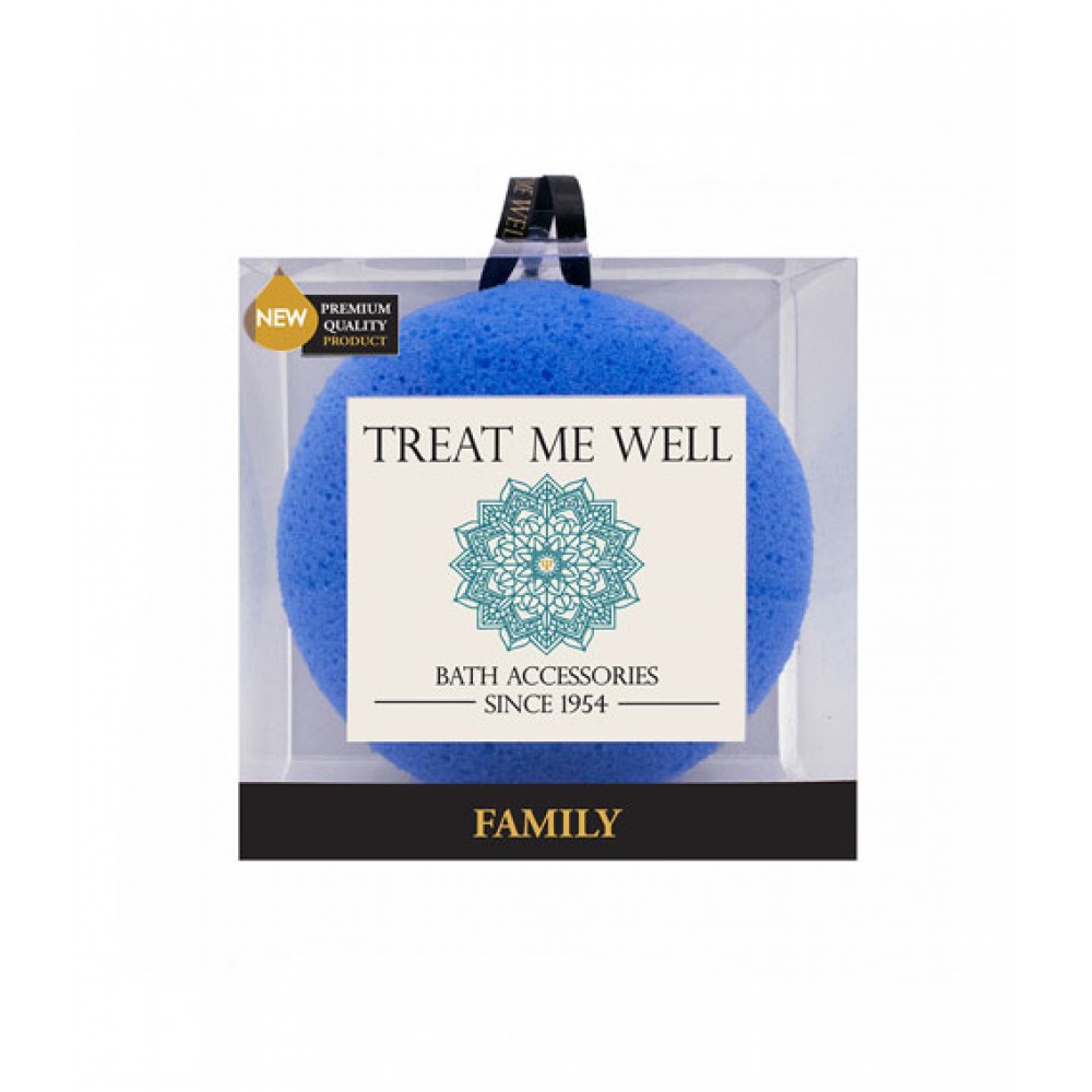 Treat Me Well Family Soft - (μαλακό υδρόφιλο σφουγγάρι) Μπεζ