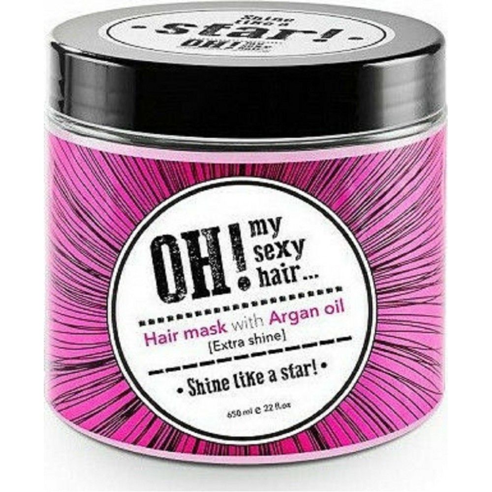 OH! My Sexy Hair Mask With Argan Oil (Extra Shine) 650ml