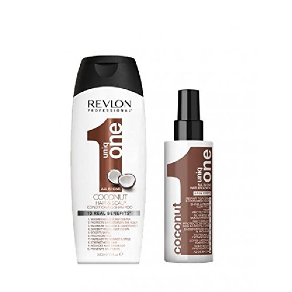 Uniq One All in One Conditioning Shampoo Coconut Edition 300ml - (σαμπουάν για όλους τους τύπους μαλλιών)