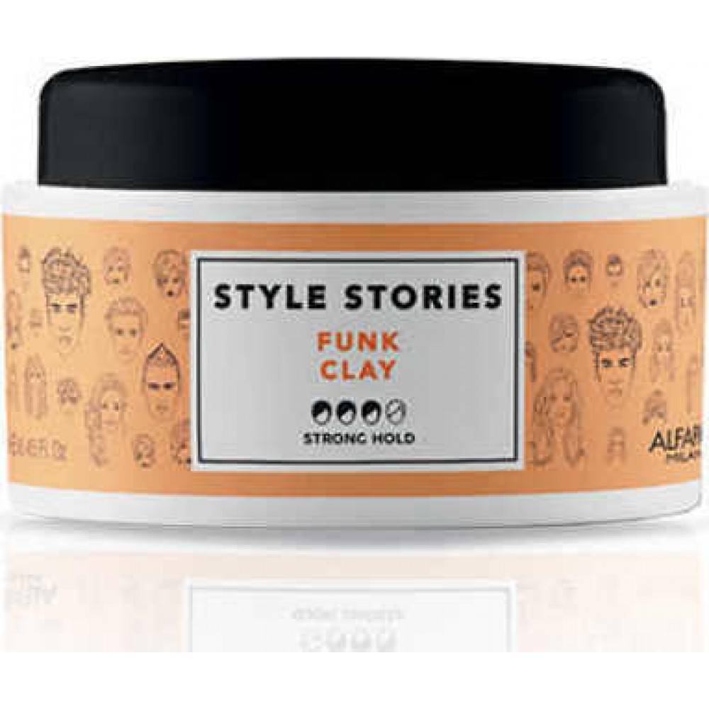 Alfaparf Style Stories Funk Clay Strong Hold 100ml - (ματ πηλός διαμόρφωσης για δυνατό κράτημα)