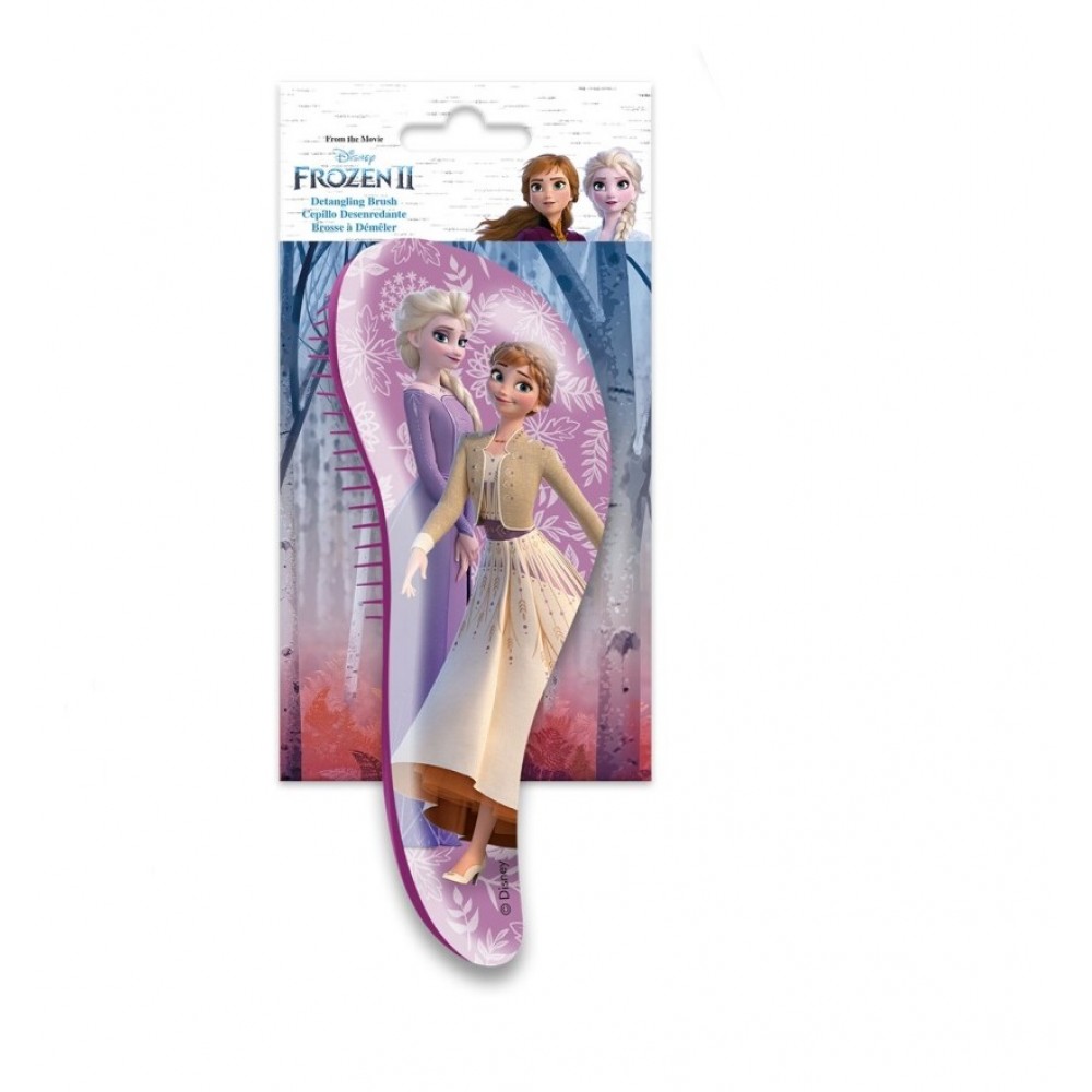 Kids Licensing Παιδική Βούρτσα Μαλλιών Frozen Anna & Elsa